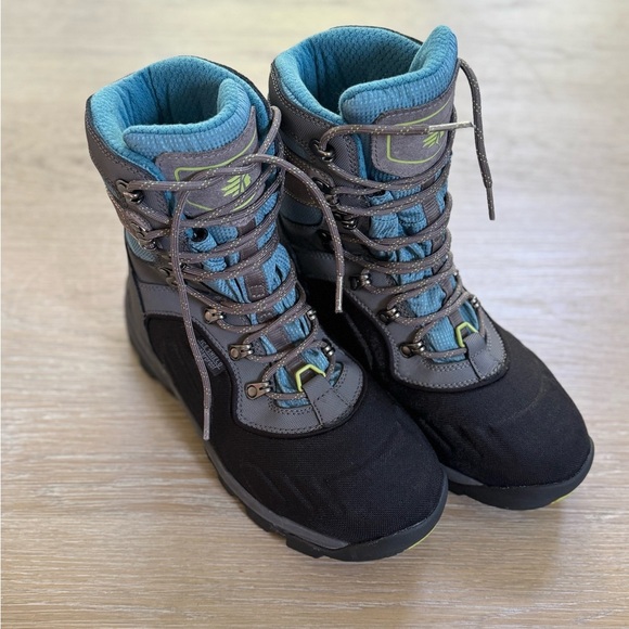 LaCrosse Outpost black & grey women’s winter snow outdoor boots shoes size 8 - Picture 1 of 8